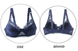 Plus-Size Lace Bra - Sexy & Elegant Design for Comfort and Style