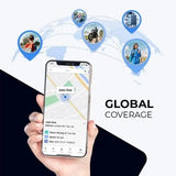 Mini GPS Tracker 2-Pack – Magnetic, App Tracking & 6-Month Standby