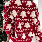 Enhanced Product Title: "Katy's Sweater | Festive Women's Christmas Sweater with Christmas Tree Design" 

This title is optimized for clarity and includes relevant keywords that potential customers might search for.