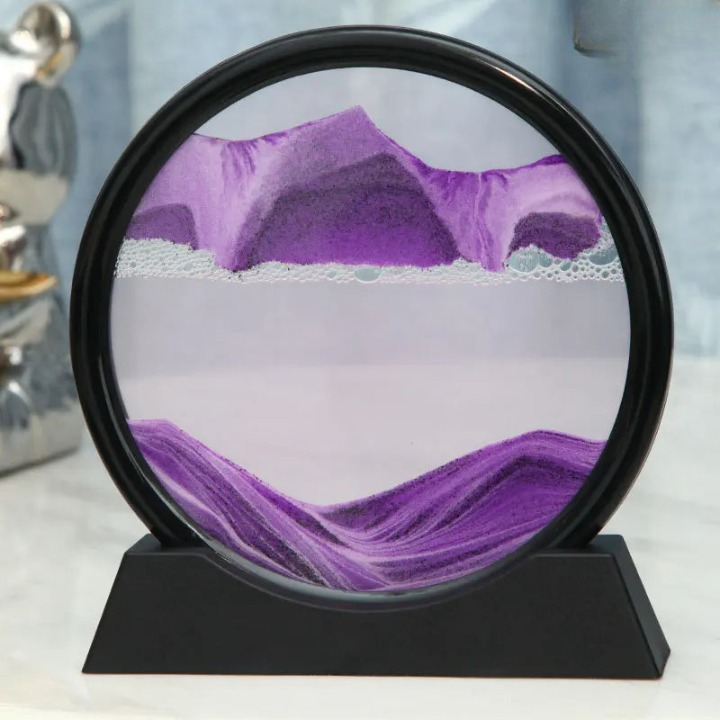 3D Sandbild Glass Art - Unique Sand Picture for Home Decor & Gifts
