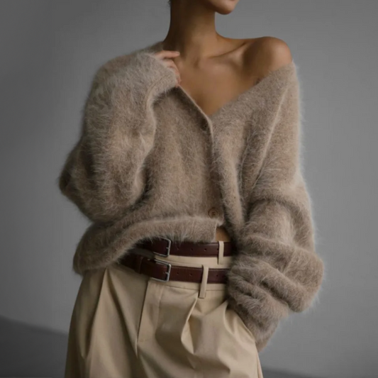 Noelia – Women's Cashmere Cardigan Autumn Magic
