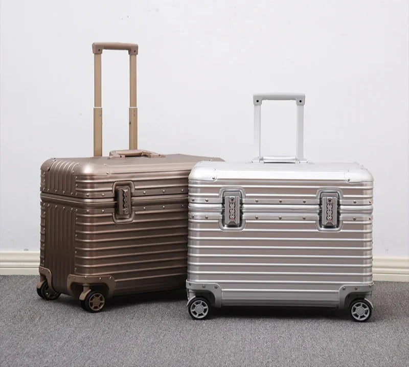 Aluminum-Magnesium Hard-Shell Suitcase – Monaco
