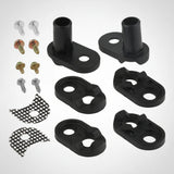 Dishwasher Rack Adjuster Repair Kit Wheels Screws Replacement Parts