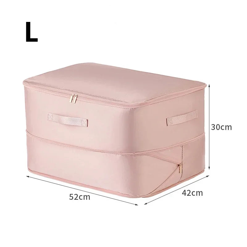 Bedding Storage Bag – Compression Valve, 40% Space-Saving & L/XL Sizes