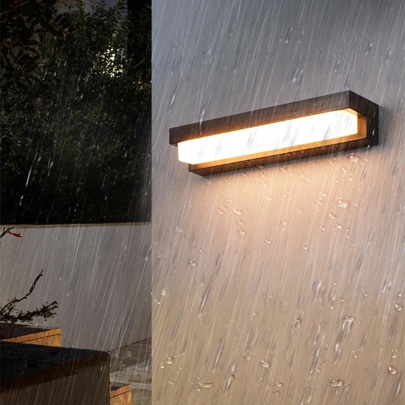 Solar LED Wall Light – 3 Light Modes, Remote Control & Weatherproof Outdoor