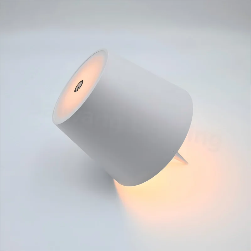LED Bottle Cap Lamp – USB Rechargeable, Touch Dimmable & Warm White for Any Bottle