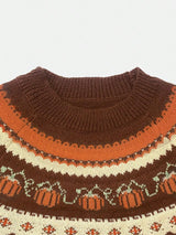Marion Vintage Icelandic Sweater - Cozy Knit Pullover for Classic Style