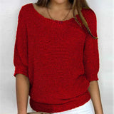 Enhanced Product Title: **Eunice™ Relaxed Knit Top - Cozy & Stylish Women's Sweater** 

This title includes relevant keywords that can help improve visibility in Google Shopping while clearly describing the product.