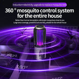 Electric UV Mosquito Trap – Rechargeable, 24-Hour Runtime & Portable Camping Lamp