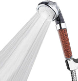 AquaGlow – High-Pressure Water-Saving Showerhead with Filter