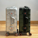Aluminum-Magnesium Travel Suitcase - Oslo