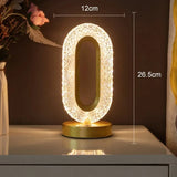 Stellora | 3D Crystal LED Night Light | Rechargeable Touch Dimming Lamp