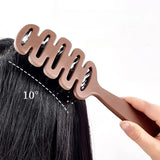 Boar Bristle Hair Brush – Ergonomic Handle, Detangling & Natural Shine