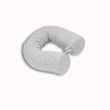 Bendable Memory Foam Travel Pillow – Neck & Chin Support, Washable Cover