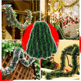 Artificial Fir Christmas Garland – Indoor and Outdoor Greenery, 2m to 20m