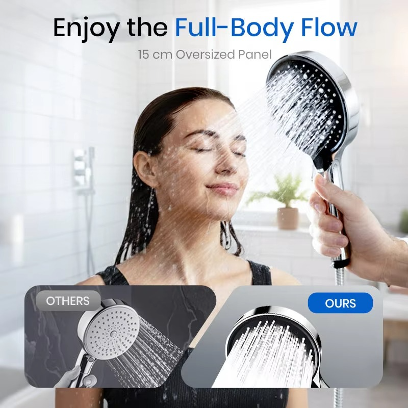 Enhanced Product Title: "Hochdruck-Handbrause mit 7 Strahlarten – Leistungsstarke Duschbrause für ein individuelles Duscherlebnis" 

This title includes relevant keywords while providing more detail about the product's features and benefits, which can hel
