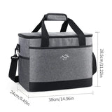 Insulated Cooler Bag – Oxford Fabric, Shoulder Strap & Mesh Pocket