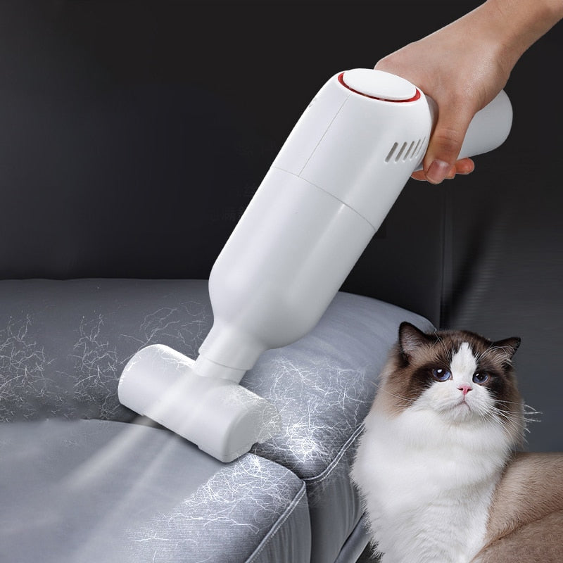 Portable Car Vacuum - White