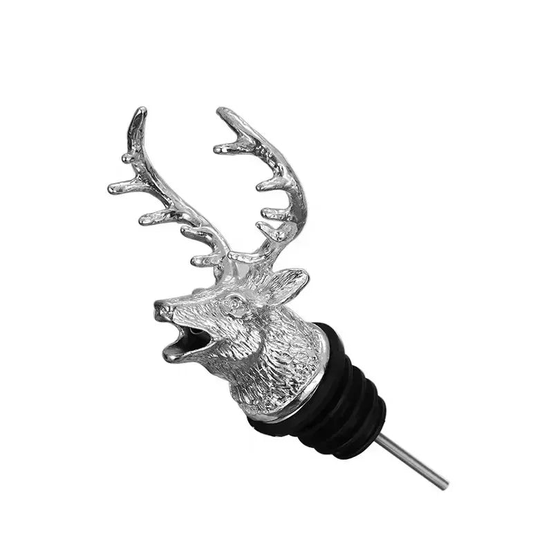 Optimized Product Title: "Hirschkopf Zinklegierung Weinausgießer – Eleganter Wein Dekanter mit Hirschmotiv für Stilvolles Servieren" 

This title includes relevant keywords while enhancing the appeal and clarity of the product.