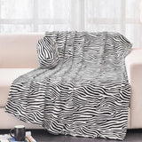 Fleece Throw Blanket – Leopard Print, Soft Flannel & Machine Washable, 4 Sizes
