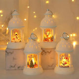 LED Christmas Lanterns – Santa, Snowman or Christmas Tree Table Lights