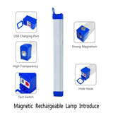 Rechargeable LED Tube Light – Magnetic, USB-Charging & 17/32/52cm Sizes