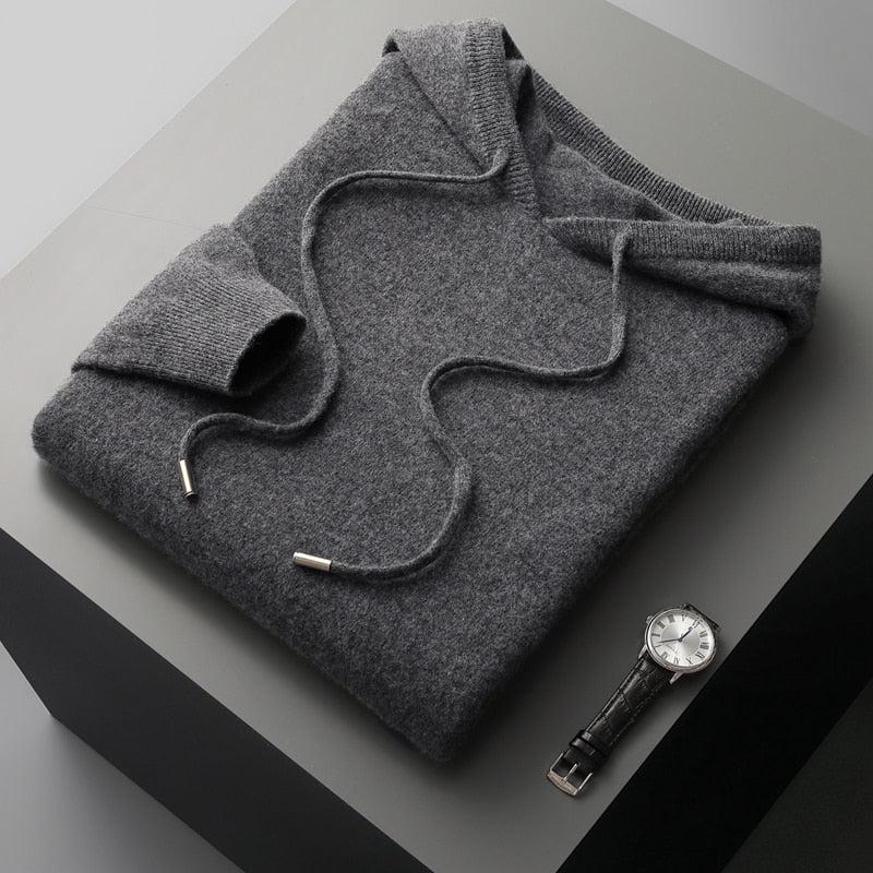 Men's Merino Wool Hoodie – Cassiano Autumn Edition