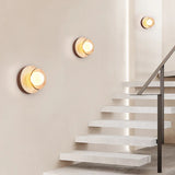 Wabi-Sabi Stone Wall Lamp | Modern Natural Texture Design