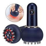 Heated Vibration Massager – Red Light Therapy, Rechargeable & Digital Display