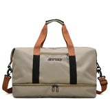 Gym Duffel Bag – Shoe Compartment, Wet-Dry Separation, Water-Repellent 46×28×25cm