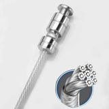 Child-Safe Window Lock – 3-Digit Combination, No-Drill Adhesive & Steel Cable
