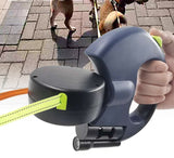 Optimized Product Title: "Doppelte Einziehbare Hundeleine mit LED-Taschenlampe – Ideal für gleichzeitiges Führen von zwei Hunden" 

This title includes relevant keywords while maintaining clarity and appeal for potential buyers.