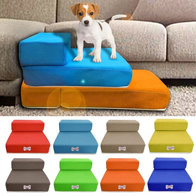DOGSTEP PRO – Luxury dog stair for joint-friendly climbing up to the sofa and bed