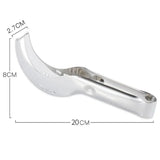 Stainless Steel Watermelon Cutter – Cut & Serve, Serrated Blade & Rust-Free