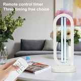 38W UV-C Disinfection Lamp – Ozone, Remote Control, Timer & 40m² Coverage