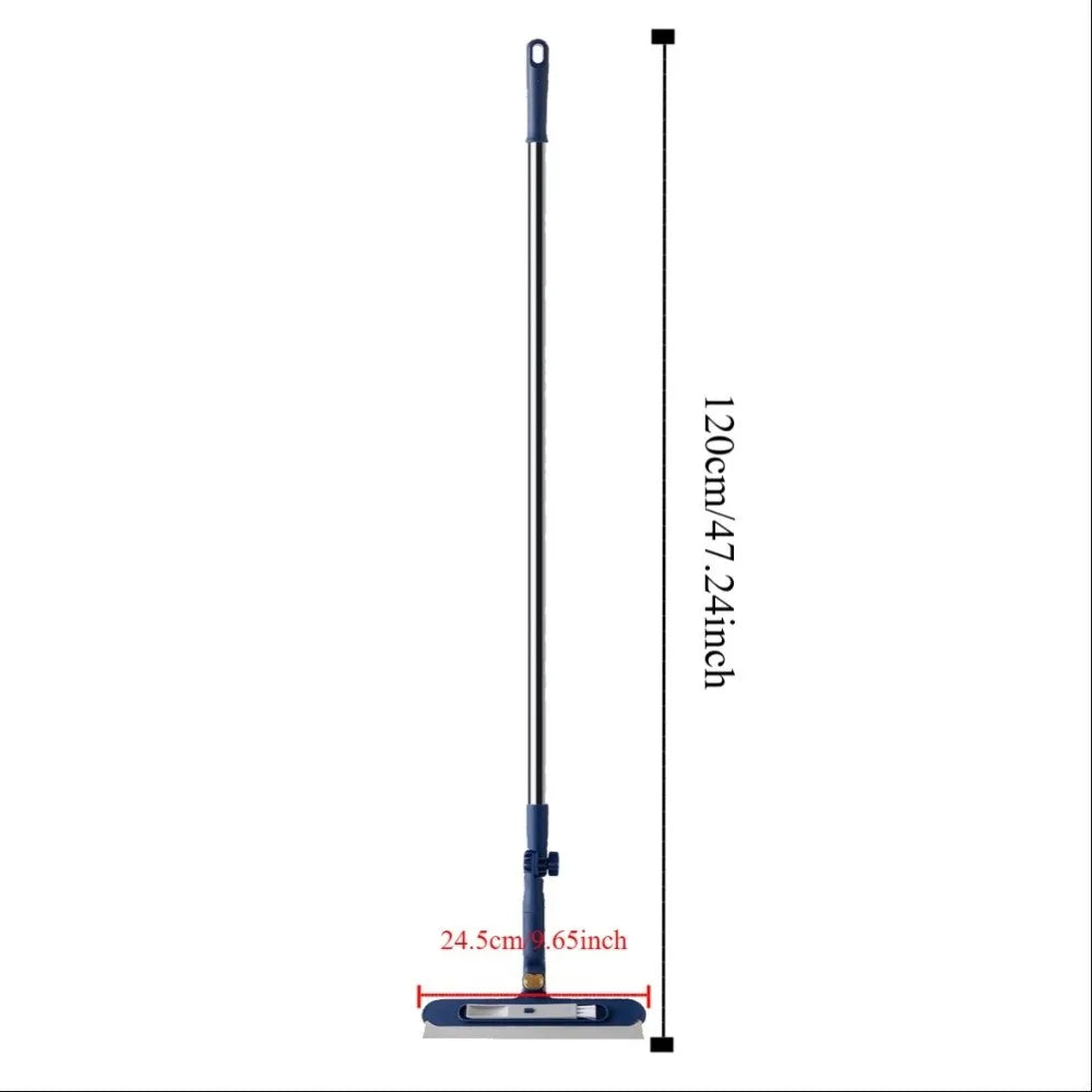 Telescopic Window Cleaner – Extendable 60–160cm, Swivel Head & Microfiber Pad