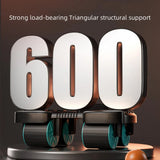 6-in-1 Core Ab Trainer – ABS Build, Auto-Return Resistance & Compact Home Design