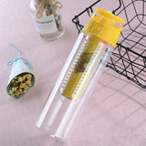 Fruit Infuser Water Bottle – 700ml, BPA-Free & Flip Lid