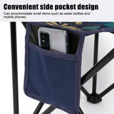 Folding Camping Chair with Carry Bag – Steel Frame, 100kg & Compact