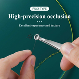 Rounded Nose Hair Scissors – Stainless Steel, Safety Tip & Travel Pouch