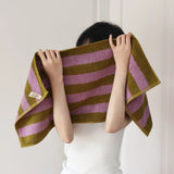 Striped Cotton Bath Towel – 100% Combed Cotton, Hotel Quality & Quick-Dry