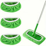 Reusable Microfiber Mop Pads 6-Pack – Machine Washable & Standard Flat Mop Fit