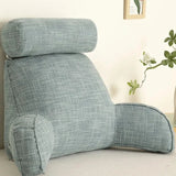 Ergonomic back cushion with armrests