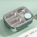 Insulated Stainless Steel Lunch Box – Leak-Proof, Bento Compartments & 304 Steel