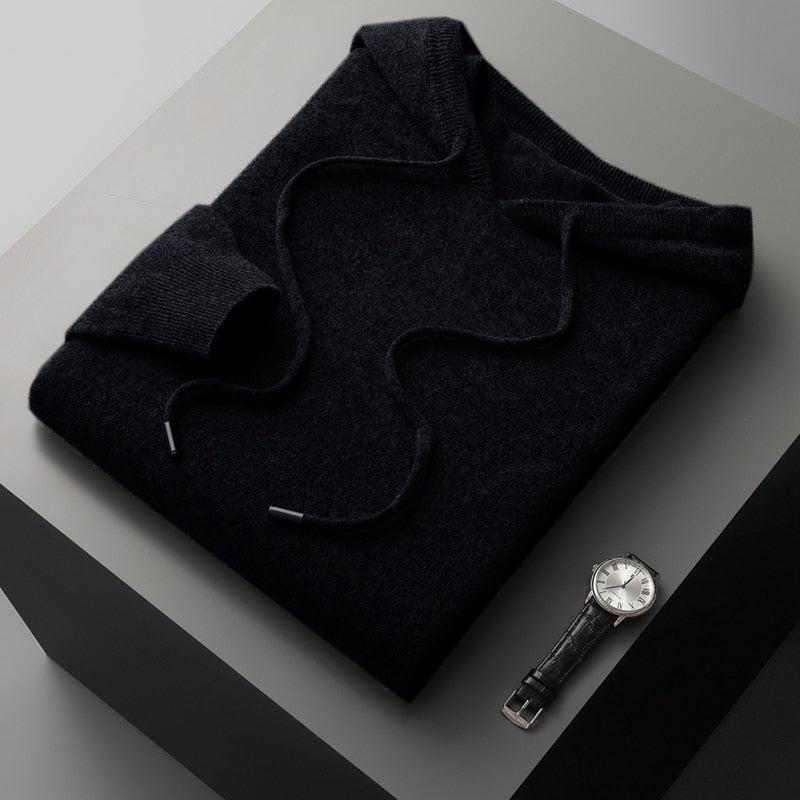 Men's Merino Wool Hoodie – Cassiano Autumn Edition
