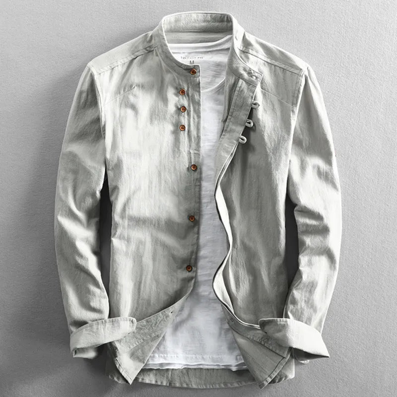 Traditional Japanese Men's Shirt - Yuki
