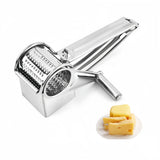 Optimized Product Title: **Edelstahl Rotationsreibe mit Handkurbel – Perfekt für Käse, Gemüse und Obst – Hochwertige Küchenreibe für schnelles und einfaches Raspeln** 

This title includes relevant keywords while providing additional details to attract po
