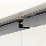 Self-Adhesive Cable Management Channel – PVC, Under-Desk & Open Design
