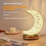 Stellora | 3D Crystal LED Night Light | Rechargeable Touch Dimming Lamp