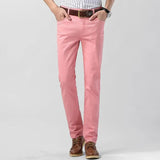 Milano – Colorful Men's Pants – Pink